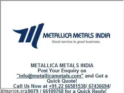 Sites similar to metallicametals.com