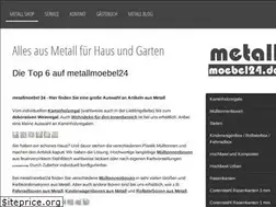 Sites similar to metallmoebel24.de