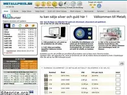 Sites similar to metallpris.se