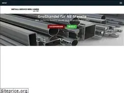 Sites similar to metallservice-online.de