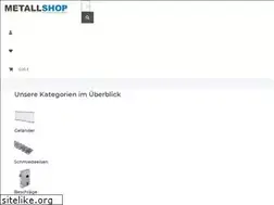 Sites similar to metallshop.de