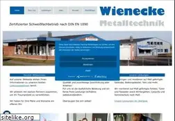 Sites similar to metalltechnik-wienecke.de