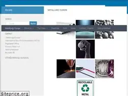 Sites similar to metallurgy-europe.eu