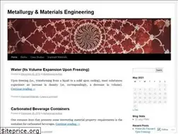 Sites similar to metallurgyandmaterials.wordpress.com