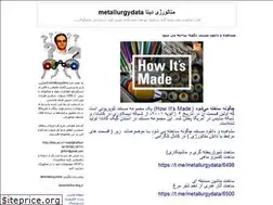 Sites similar to metallurgydata.blogfa.com