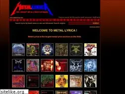 Sites similar to metallyrica.com