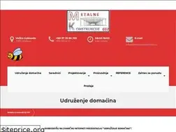 Sites similar to metalnekonstrukcije.rs