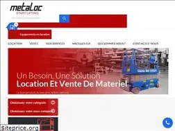 Sites similar to metaloc.fr