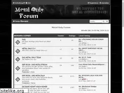 Sites similar to metalonly-forum.de