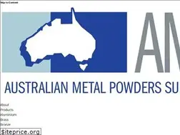 Sites similar to metalpowders.com.au