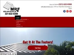 Sites similar to metalrooffactory.com