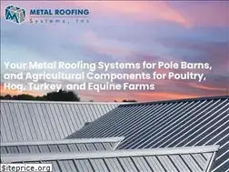 Sites similar to metalroofingms.com