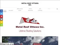 Sites similar to metalroofottawa.com