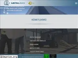 Sites similar to metalsan.com.tr