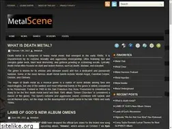 Sites similar to metalscenenews.com