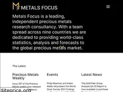 Sites similar to metalsfocus.com