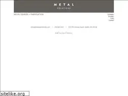 Sites similar to metalsolutionsllc.com