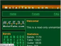 Sites similar to metaltabs.com
