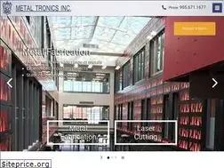 Sites similar to metaltronics.ca