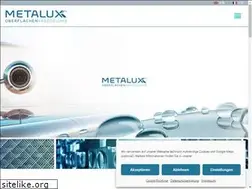 Sites similar to metalux.de