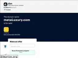 Sites similar to metaluxury.com