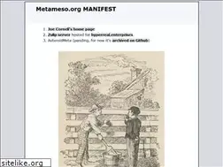 Sites similar to metameso.org