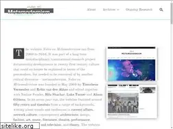 Sites similar to metamodernism.com