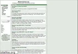 Sites similar to metamorphose.org