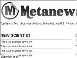 Sites similar to metanews.com
