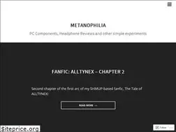 Sites similar to metanophilia.wordpress.com