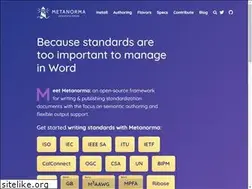 Sites similar to metanorma.com