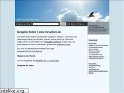 Sites similar to metaphern.de