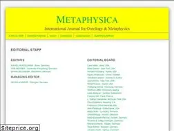 Sites similar to metaphysica.de