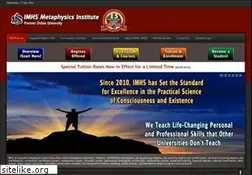 Sites similar to metaphysicsinstitute.org