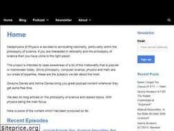 Sites similar to metaphysicsofphysics.com