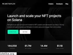 Sites similar to metaplex.com