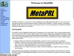 Sites similar to metaprl.org