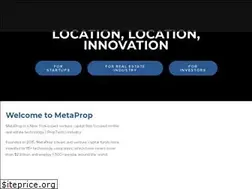 Sites similar to metaprop.org