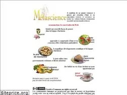 Sites similar to metascience.fr