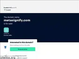 Sites similar to metasignify.com