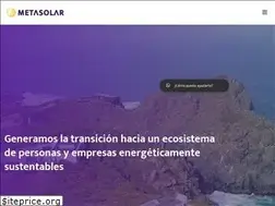 Sites similar to metasolar.cl