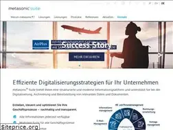 Sites similar to metasonic.de