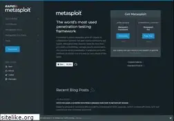 Sites similar to metasploit.com