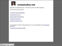 Sites similar to metastudies.net