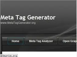 Sites similar to metataggenerator.org