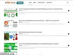 Sites similar to metatechtips.com
