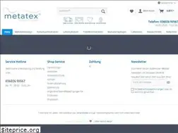 Sites similar to metatex.de