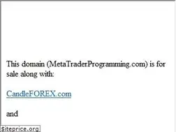 Sites similar to metatraderprogramming.com