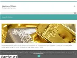 Sites similar to metaux.info