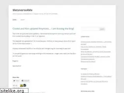 Sites similar to metaverse4me.wordpress.com